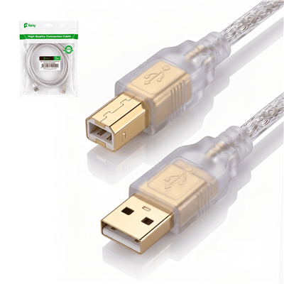 FENY FN-U3015, USB Yazıcı Kablosu, %100 Bakır, 1.5 Metre