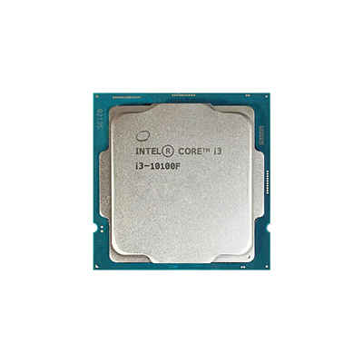 INTEL i3-10100F 4 Core, 3.60Ghz, 6Mb, 65W,  LGA1200,10.Nesil, Tray, (Dahili Grafik YOK, Fan YOK)