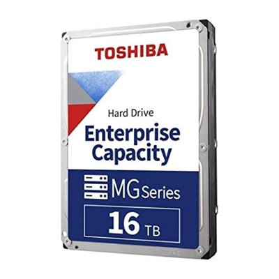 TOSHIBA ENTERPRISE, MG11ACA16TE, 3.5", 16TB,  1024Mb, 7200 Rpm, 7/24 Güvenlik, Data Center, Nas, Server, HDD (Türkiye Distribütörü Garantili)