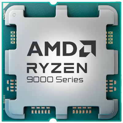 AMD RYZEN 5 9600X 6 Core, 3,90-5.40GHz, 38Mb Cache, 65W,  AM5 Soket, TRAY, (Dahili Grafik VAR, Fan YOK) TÜRKİYE Distibütör GARANTİLİ