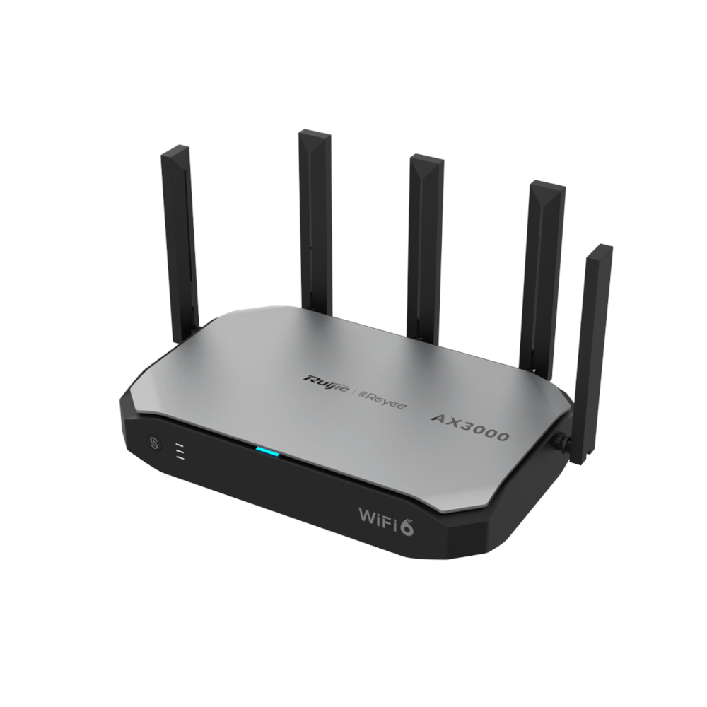 RUIJIE Reyee RG-EG105GW-X 5 Port Gigabit, Web  Yönetilebilir, 2 WANs, 150 Kullanıcı, 2976 Mbps Router