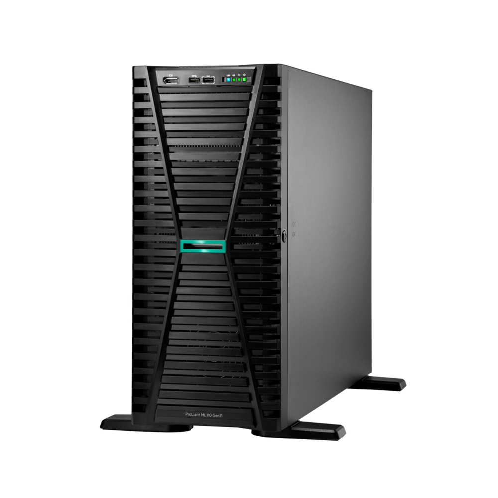 HP P81774-425, ML110, GEN11, Intel Xeon Bronze 3508U, 1x32Gb DDR5 RDIMM Ram, 2x480Gb SSD Disk, 2x1000W Power, 2U RACK, SERVER(3Yıl Yerinde Servis)