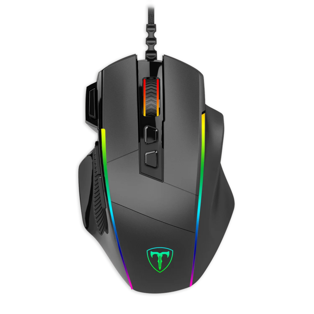 T-DAGGER T-TGM307-A, Roadmaster Air, RGB Backlight, 8 Programlanabilir Buton, USB Kablolu, 8.00DPI, Gaming Mouse
