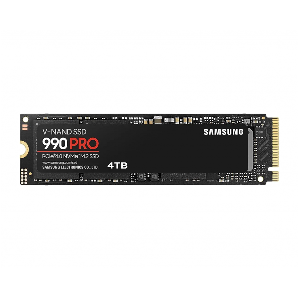 SAMSUNG MZ-V9P4T0BW, 990 PRO, 4TB, 7450/6900, Gen4, NVMe PCIe M.2 2280, SSD (Türkiye Distribütörü Garantili)