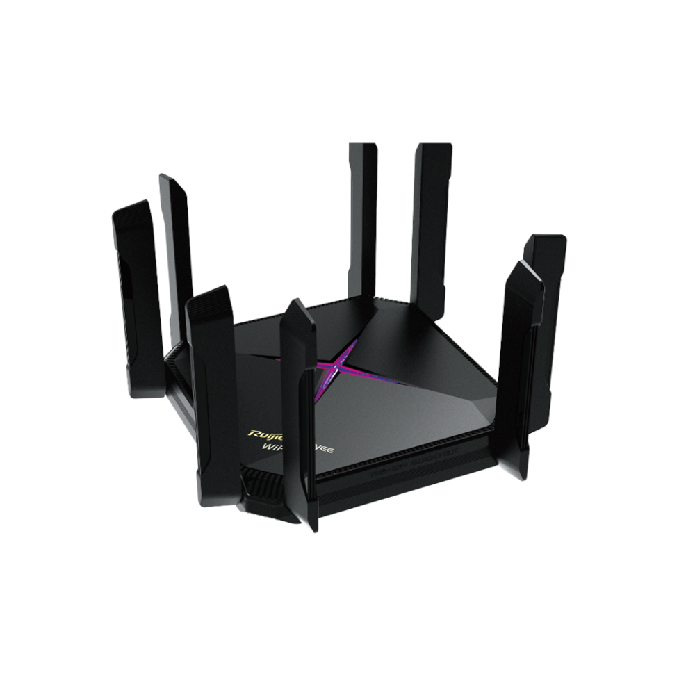 RUIJIE Reyee RG-EW6000GX, AC1300, 4Port GigaBit, 1267Mbps, Dual Band, Wifi 6, Masaüstü, Reyee Mesh, Router