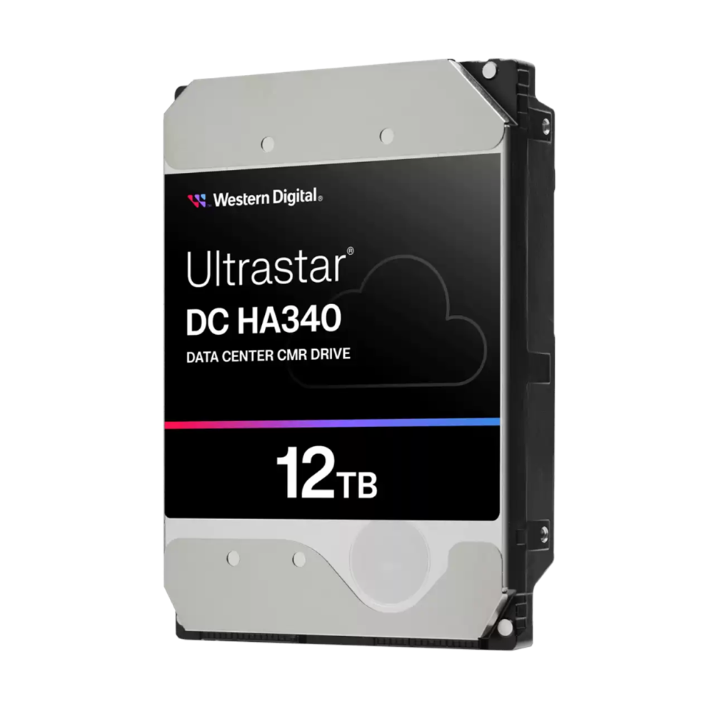 WD ULTRASTAR, WUS721212BLE604, 3.5", 12TB, 512Mb, 7200 Rpm, 7/24 Enterprise, DATA CENTER-GÜVENLİK-NAS-SERVER, HDD (DC HA340) (0B47061) (Türkiye Distribütörü Garantili)