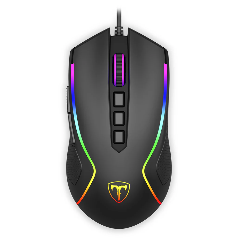 T-DAGGER T-TGM209-LIT, Darkangel Lite, RGB Backlight, 8 Programlanabilir Buton, USB Kablolu, 10.00DPI, Gaming Mouse