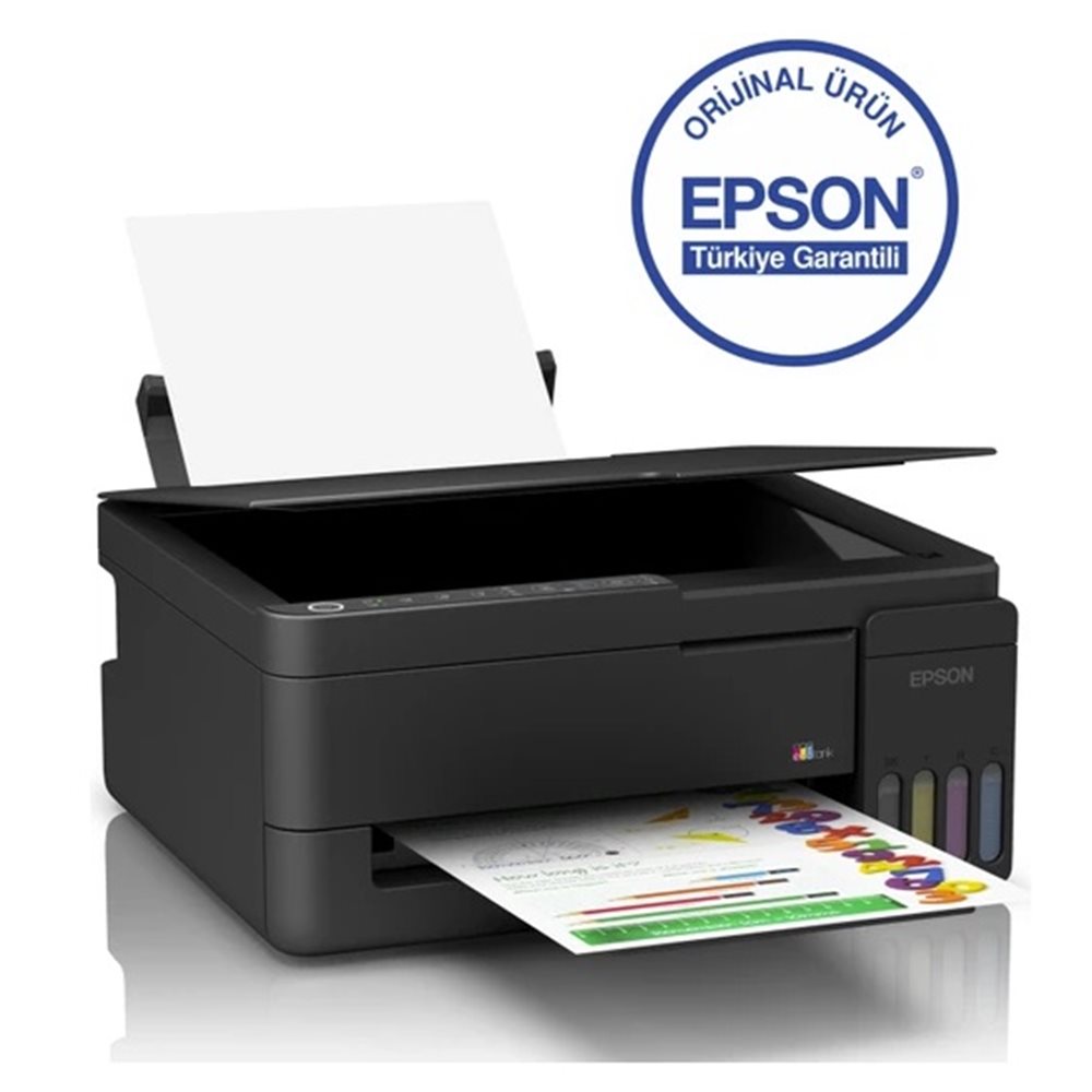 EPSON C11CL62413 EcoTank L3350 A4 MÜREKKEP TANKLI KABLOSUZ MFP YAZICI