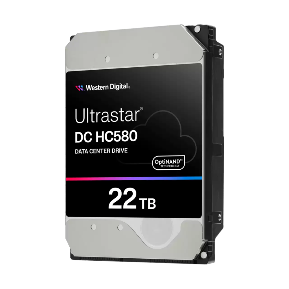 WD ULTRASTAR, WUH722422ALE6L4, 3.5", 22TB, 512Mb, 7200 Rpm, 7/24 Enterprise, DATA CENTER-GÜVENLİK-NAS-SERVER, HDD (DC HC580) (0F62785) (Türkiye Distribütörü Garantili)